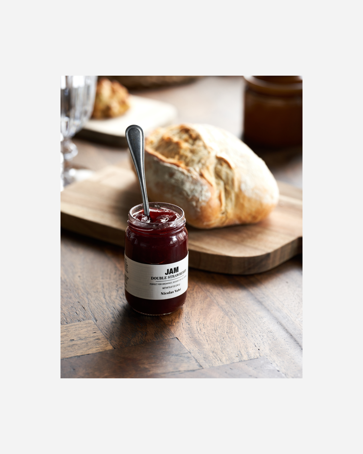 Jam, double strawberry