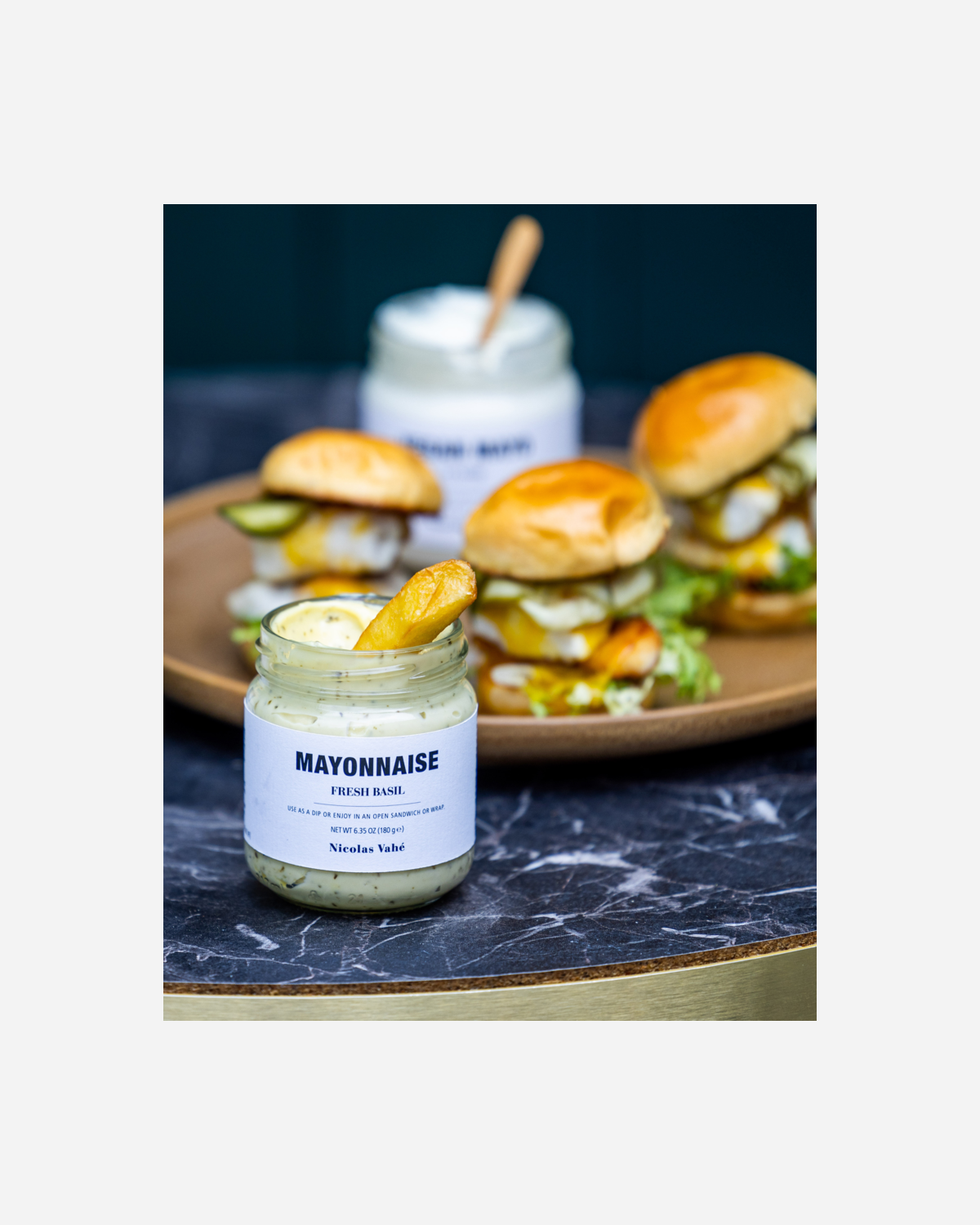Mayonnaise, Fresh Basil