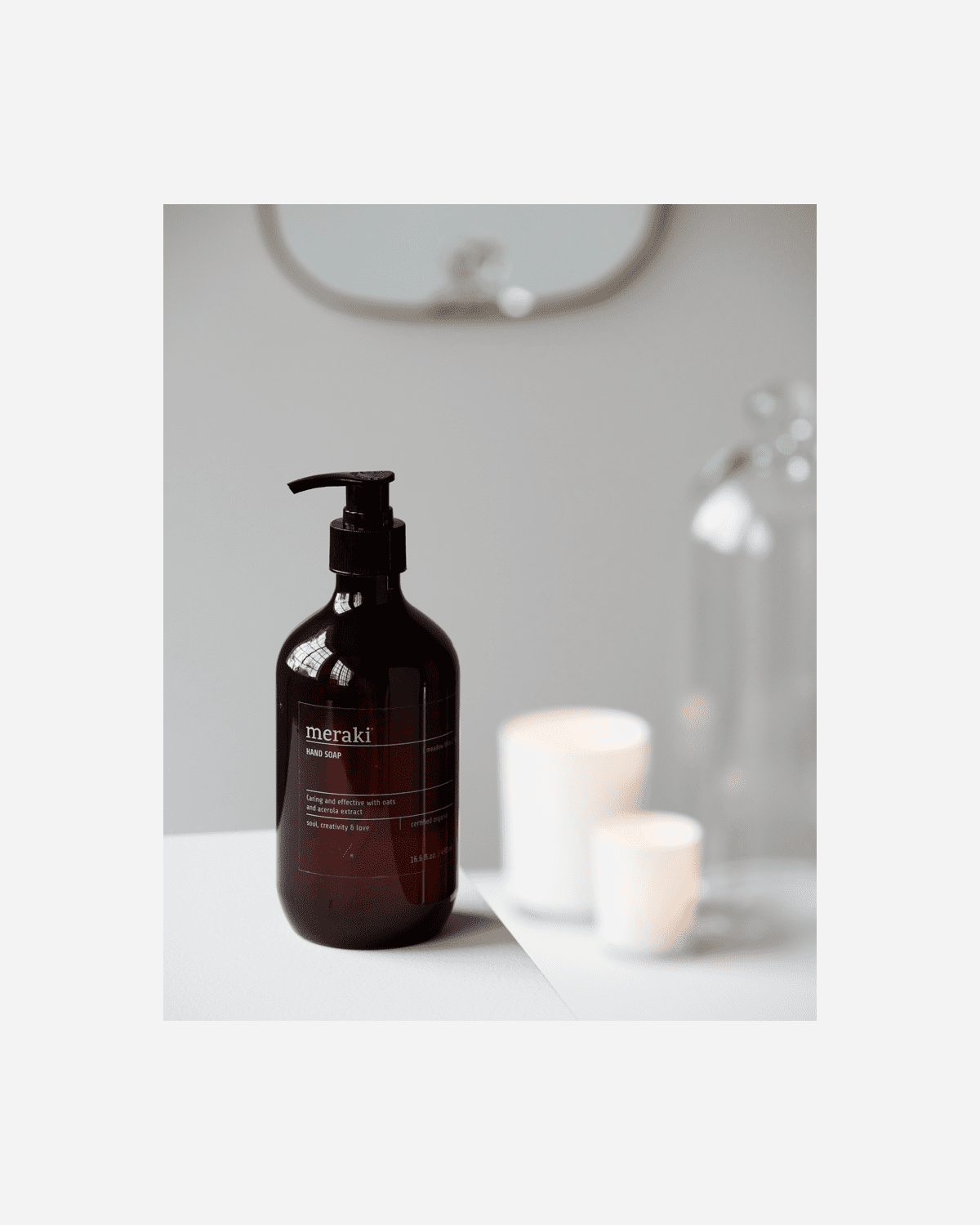 Hand soap, Meadow bliss, Brown
