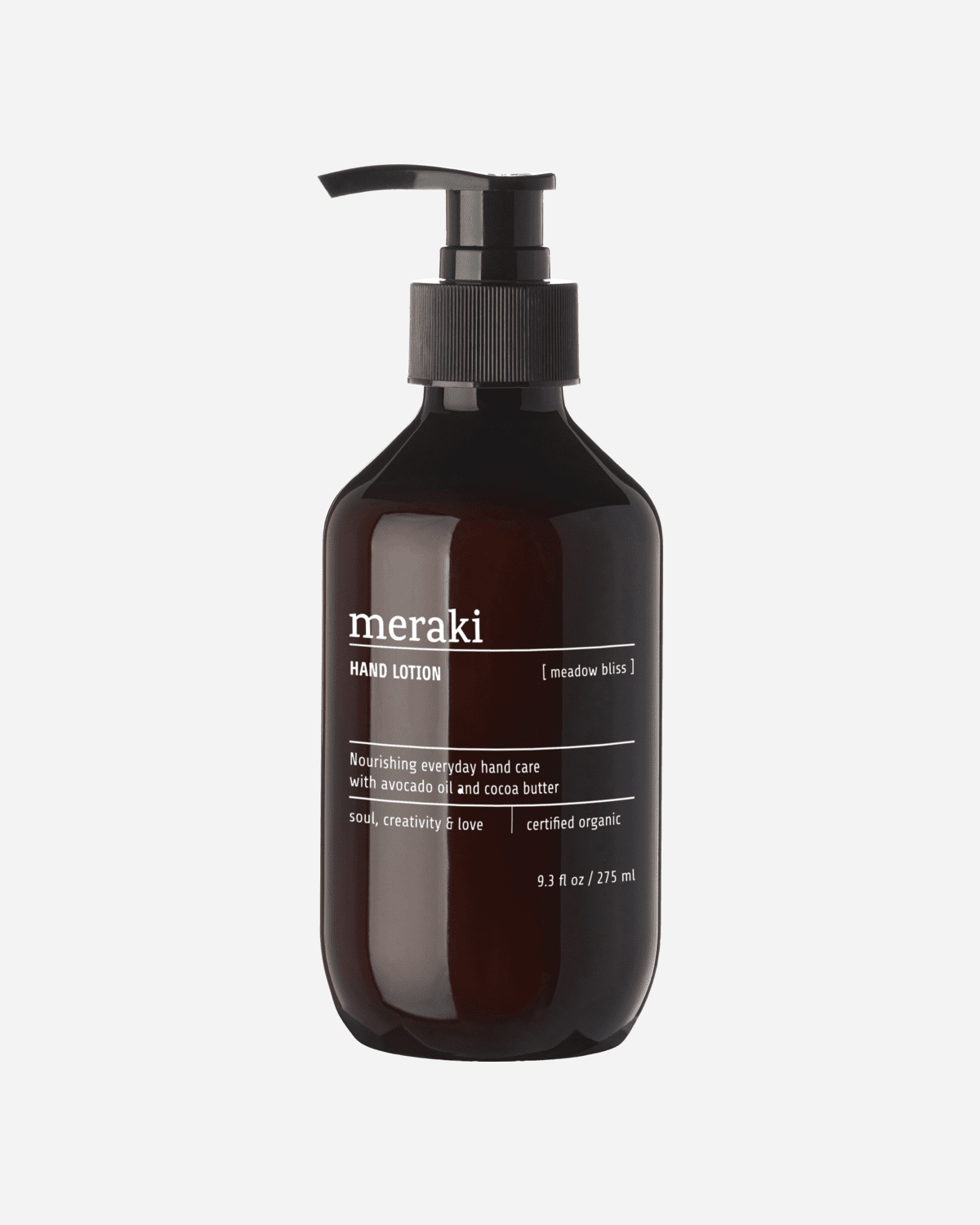 Hand lotion, Meadow bliss, Brown