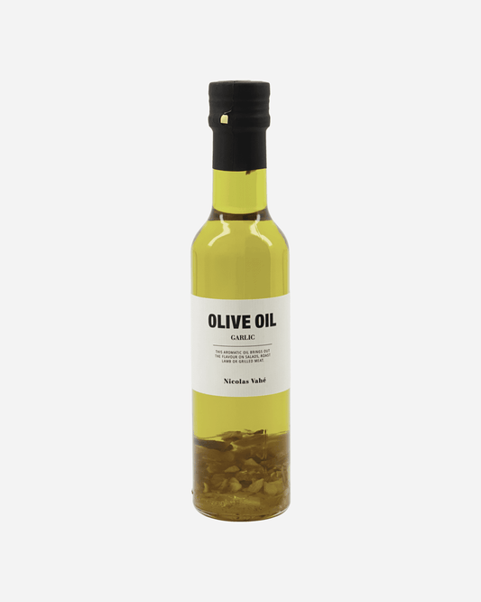 Olive oil with garlic